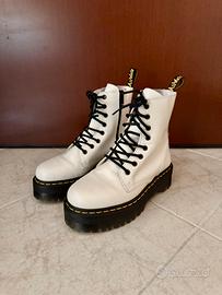Anfibio Dr.Martens donna bianco n.38