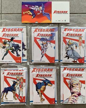 KYASHAN il Ragazzo Androide - vari DVD e Box