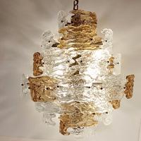 Lampadario in vetro di Murano collezione 