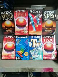 Videocassette nuove varie durate