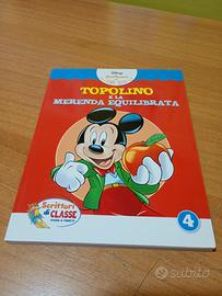 FUMETTO TOPOLINO E LA MERENDA EQUILIBRATA VOL. 4 
