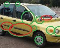 fasce paracolpi Fiat Multipla