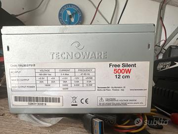 Alimentatore 500 w atx piu scda per alimentazione