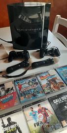 CONSOLE SONY PLAYSTATION 3 +9 Giochi+4 controller