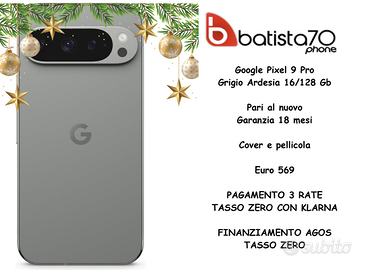 Google Pixel 9 Pro Grigio Ardesia 16/128 Gb
