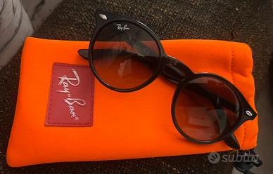 Ray-Ban originali RJ9064S neri mai usati
