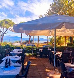 RISTORANTE-bar-dopo cena."visto lago