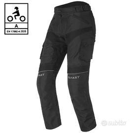 PANTALONI MOTO BEFAST TOURING 3 STRATI NERO