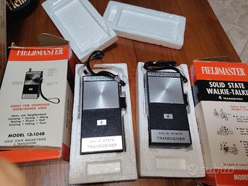 walkie talkie made in Japan field master Anni 70