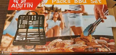 Kit barbecue da 37 pezzi - NUOVO!!! 