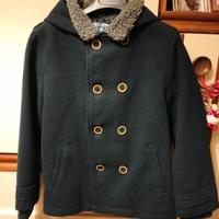 giacca bambino blu doppio petto taglia 7-8anni