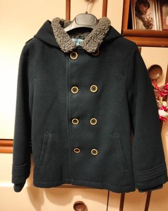 giacca bambino blu doppio petto taglia 7-8anni