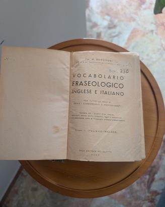 vocabolario fraseologico 1944 firmato borgogni