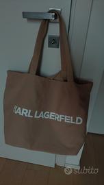 Karl Lagerfeld borsa tela