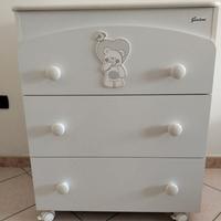 Lettino+fasciatoio+materassino