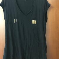 T shirt Elisabetta Franchi tg 44 nera
