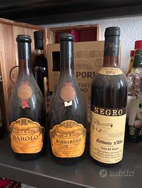 Bottiglie vino vecchie