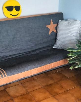 Divano Denim con letto