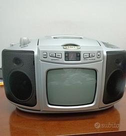 Lettore CD con Radio TV marca SELECO. Modello CD T