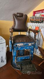 Sedia barbiere parrucchiere