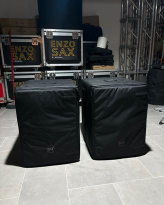 COPPIA SUBWOOFER RCF 905 AS II CON COVER PERFETTI