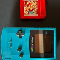 Gameboy color + Pokèmon rosso