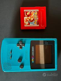 Gameboy color + Pokèmon rosso