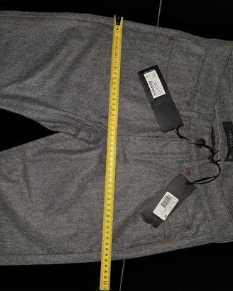 Pantalone Siviglia flanella nuovo con cartellino