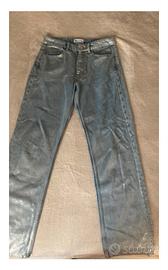 Pantaloni metallizzati zara shop
