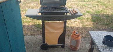 barbecue a gas