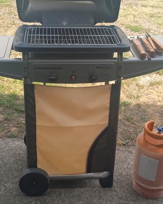 barbecue a gas