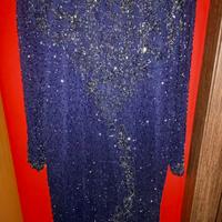 ABITO DA CERIMONIA , tg 44 ricamato a mano