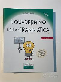 Libro a schede di grammatica