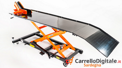 Sollevatore Idraulico Moto e Scooter - ponte moto