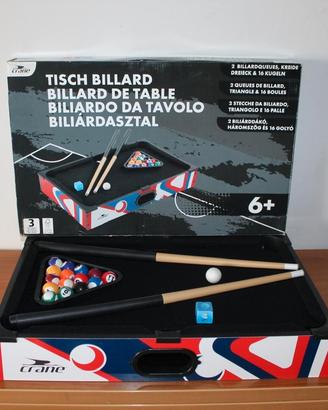 Biliardo da tavolo