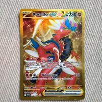 carta Pokémon Koraidon inglese ex *** oro