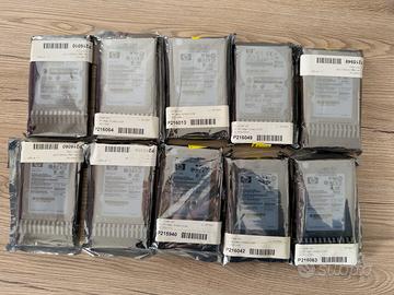 10 hard disk SAS 10k 146 gb HP