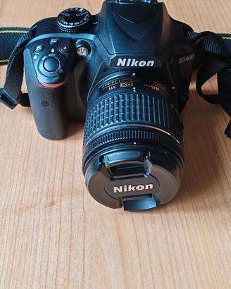 Reflex Nikon D3400 con obiettivo AF-P DX 18-55mm