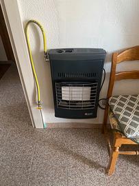 Stufa a gas a parete a gas riscaldamento rapido