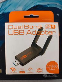 Dual Band AC1900 adattatore wi-fi USB 3.0