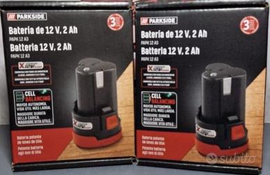 2 Batterie Parkside Nuove