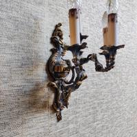 Lampadari Apliques con candelabri in bronzo 