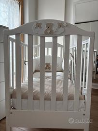 Lettino neonato azzurra design