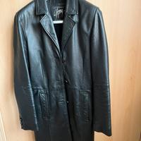 Cappotto in vero cuoio tipo “killer”