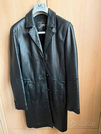 Cappotto in vero cuoio tipo “killer”
