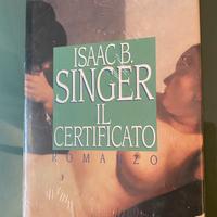 Libro B Singer il certificato