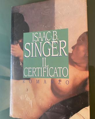 Libro B Singer il certificato
