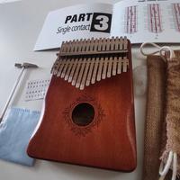 kalimba strumento musicale 17 keys in legno  