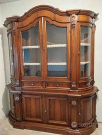 vetrina  anni 80 per soggiorno