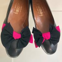 Ballerine in vera pelle nere  Fantasy